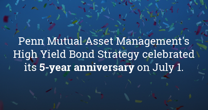 High Yield Bond Strategy Celebrates 5-Year Anniversary  Photo